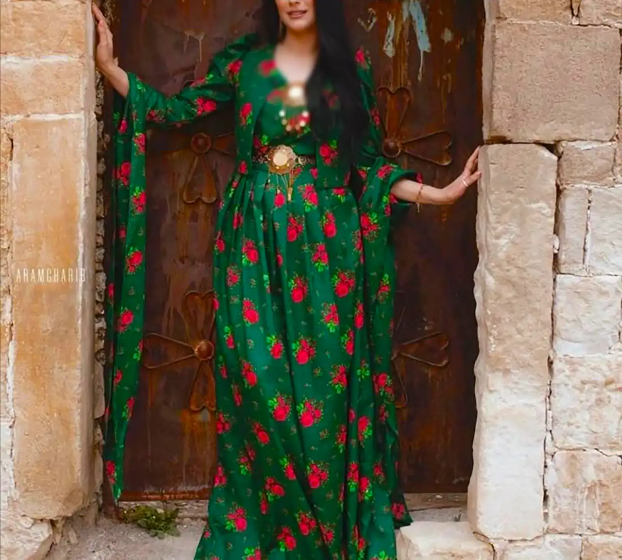 لباس محلی کردی زنانه