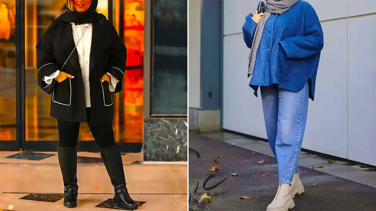 مانتو مناسب فصل پاییز