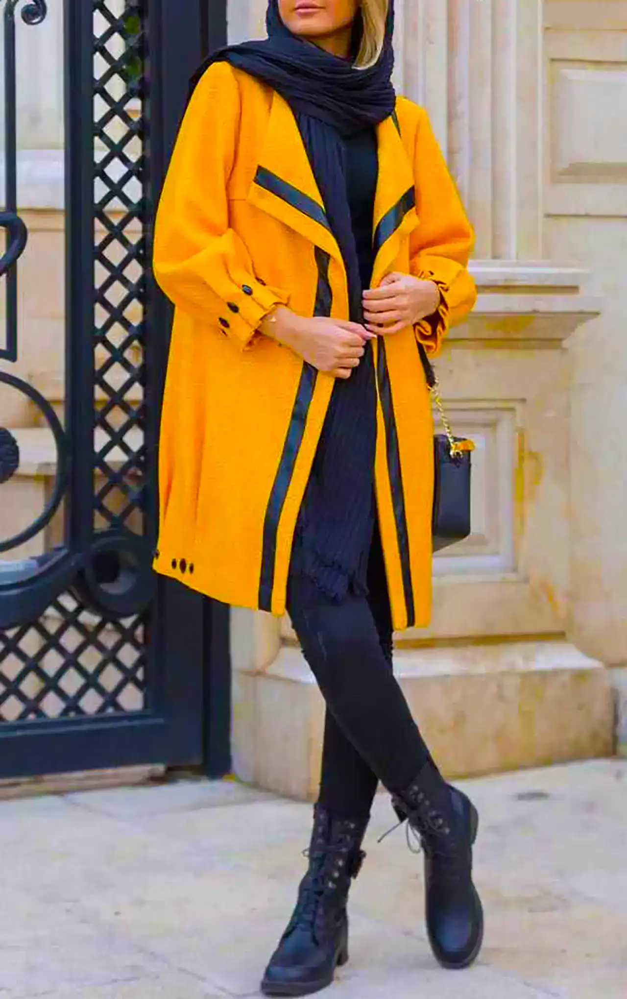 مانتو مناسب فصل پاییز