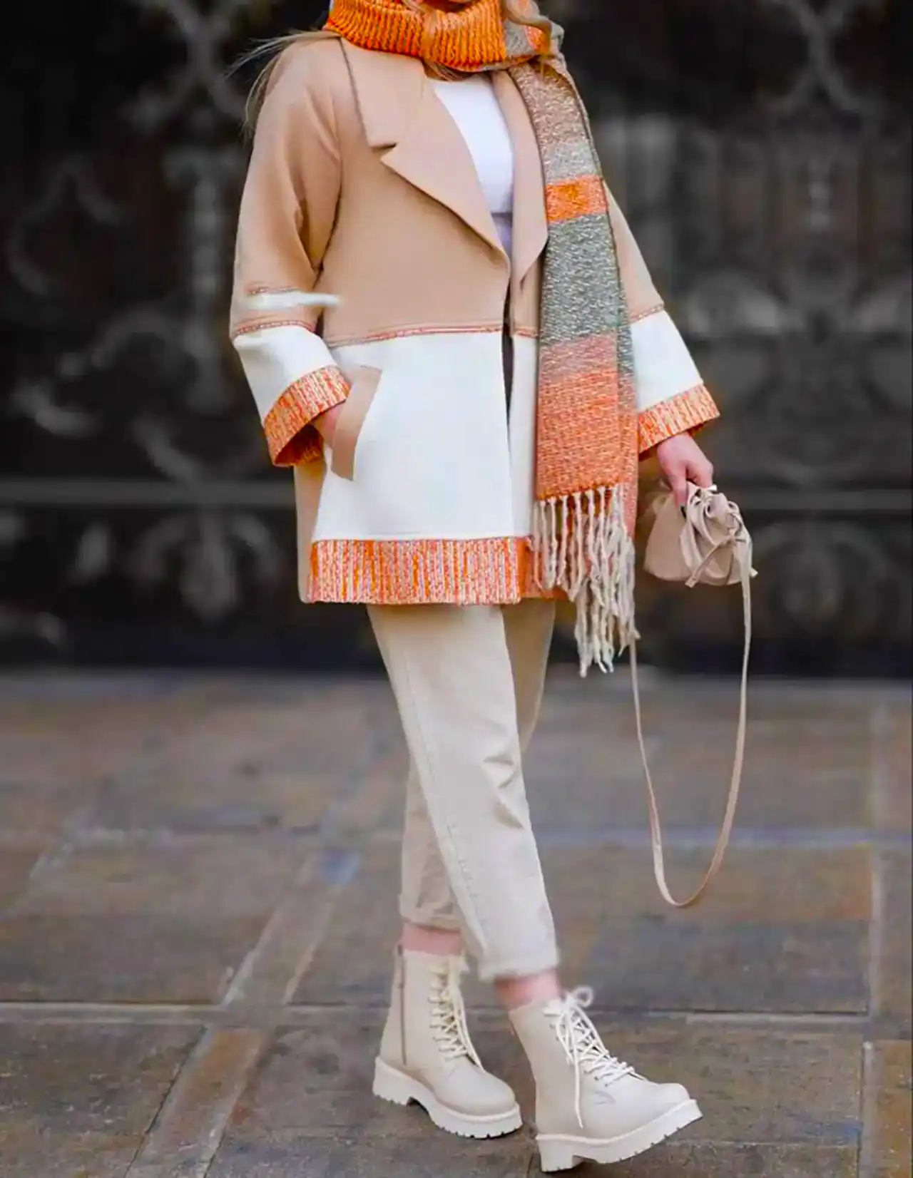 مانتو مناسب فصل پاییز