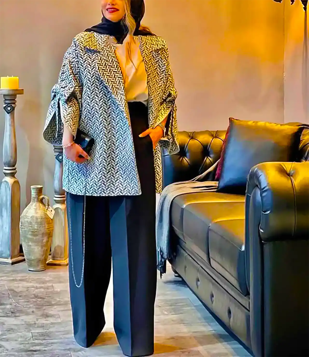 مانتو مناسب فصل پاییز