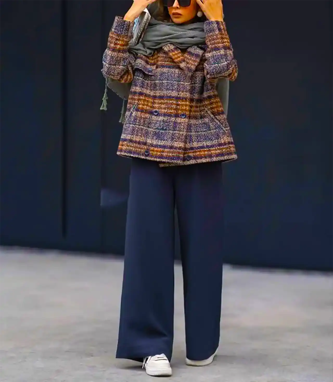 مانتو مناسب فصل پاییز