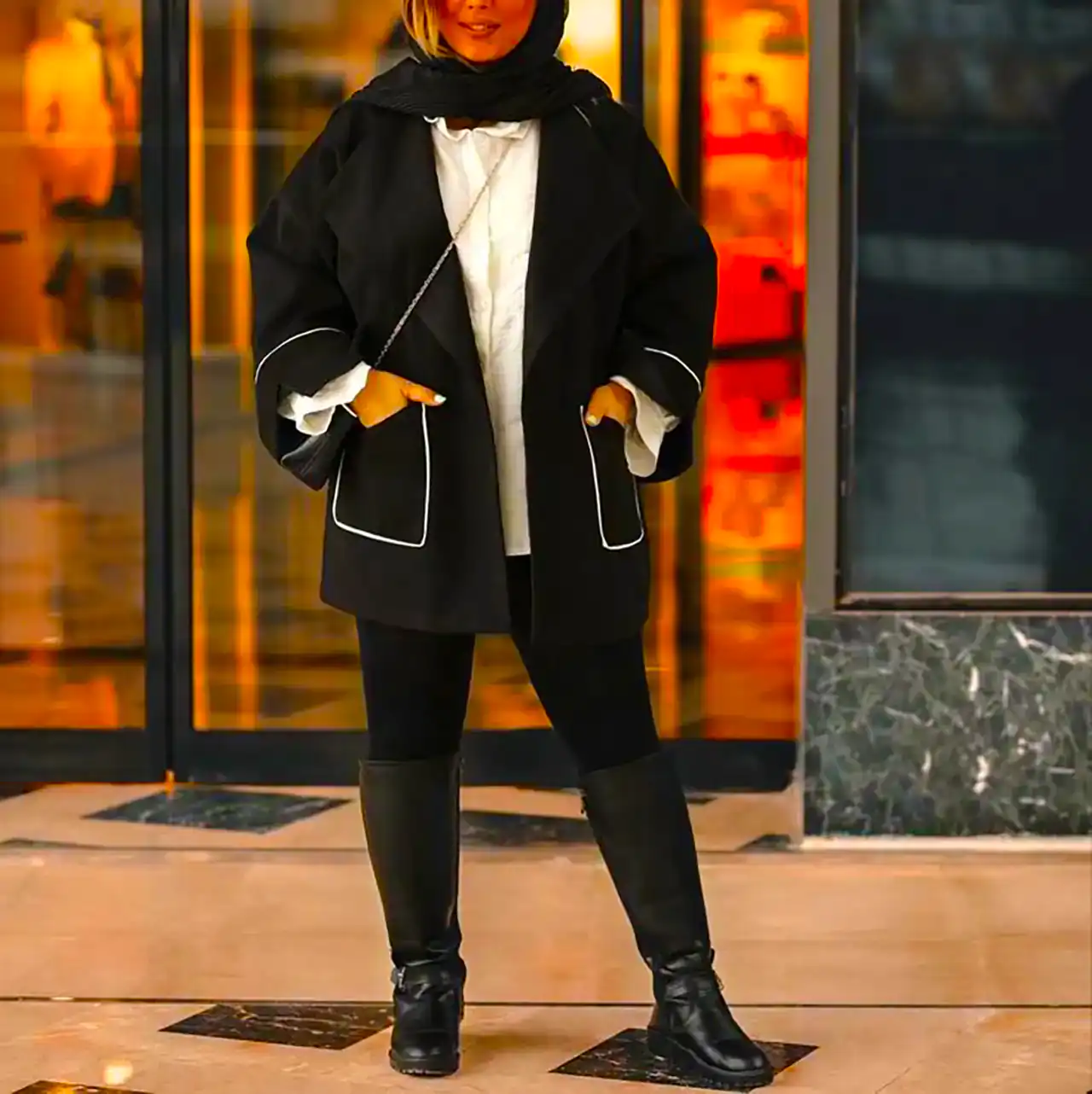 مانتو مناسب فصل پاییز