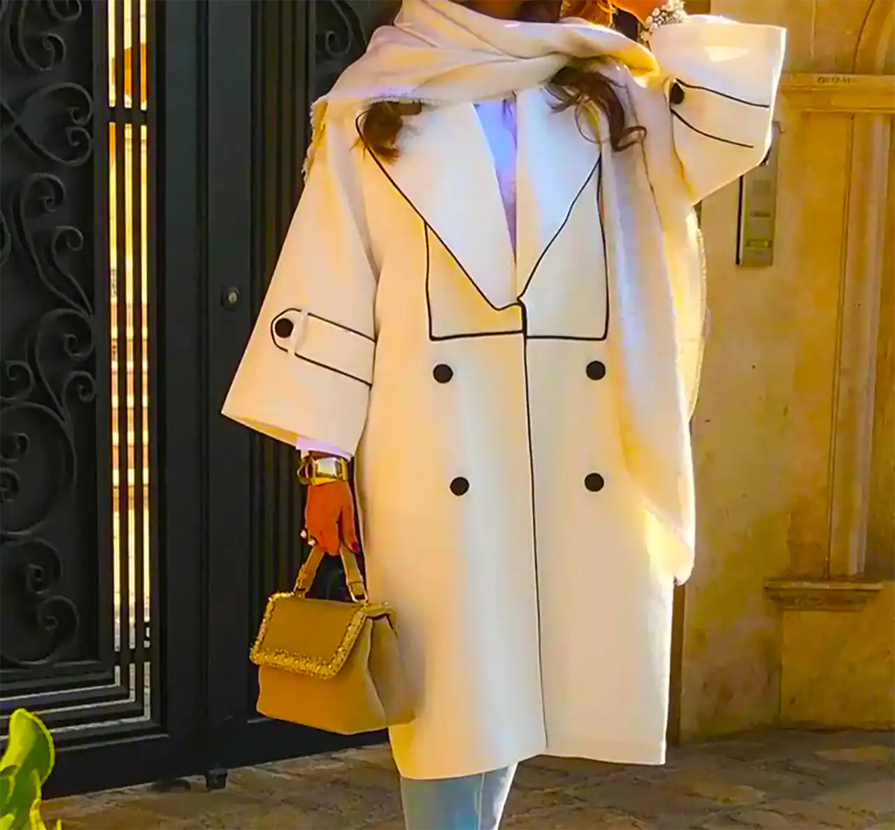 مانتو پاییزی شیک