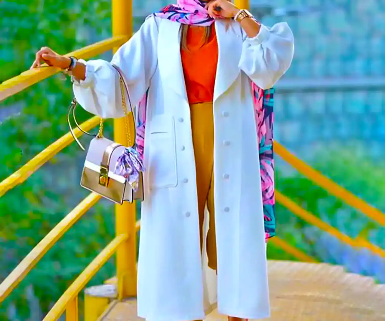 مانتو پاییزی شیک