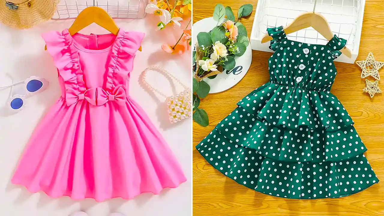 پیراهن بلند بچگانه