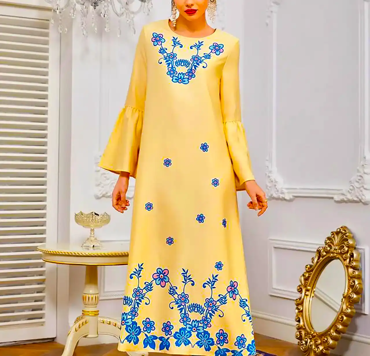 پیراهن بلند مینیمال