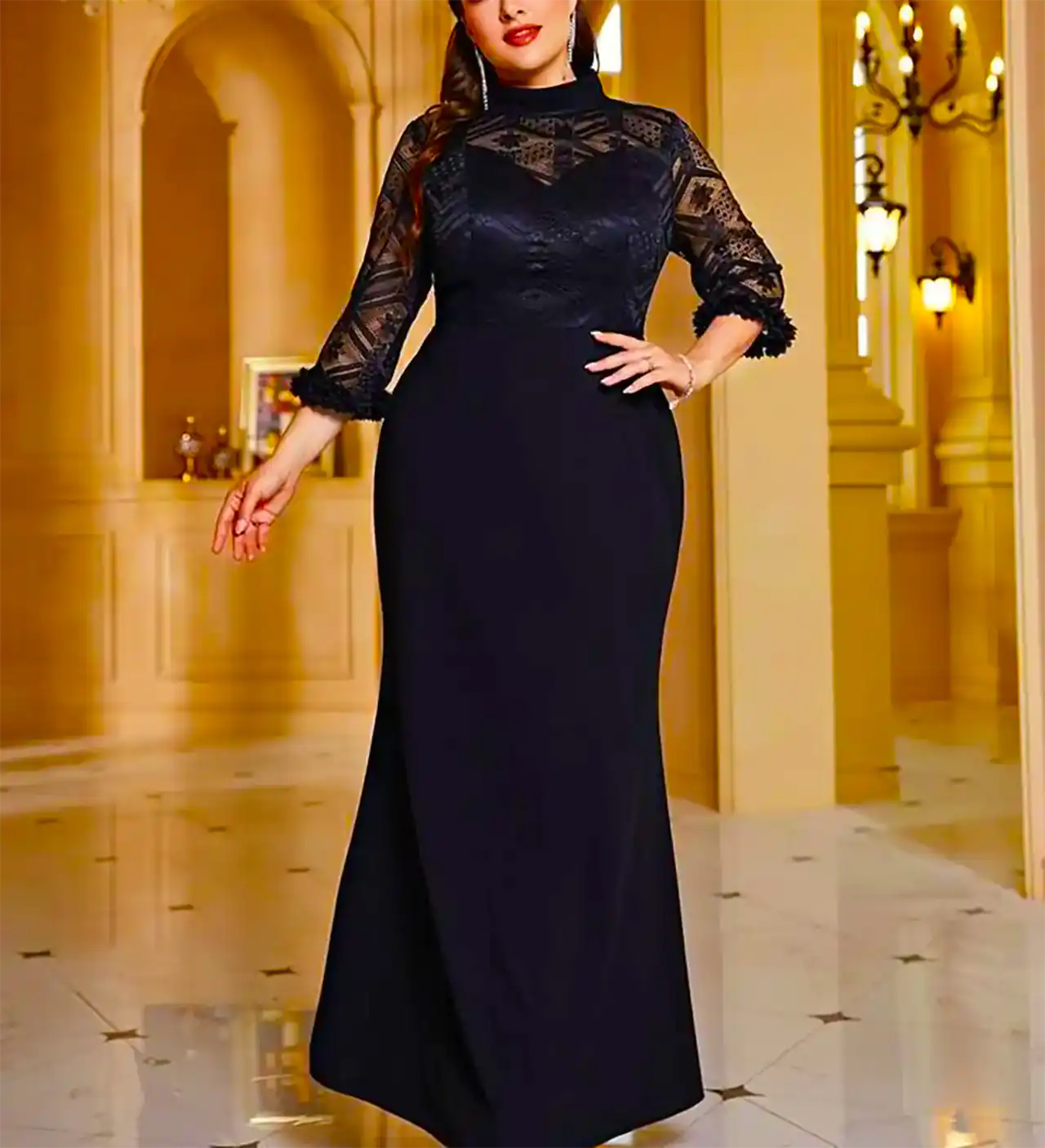 پیراهن بلند مینیمال