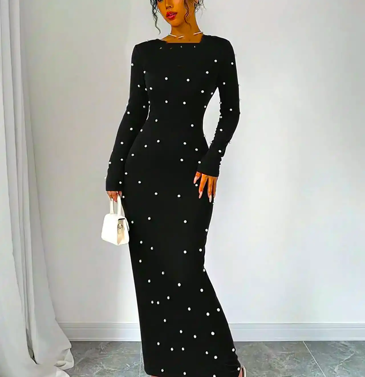 پیراهن بلند مینیمال