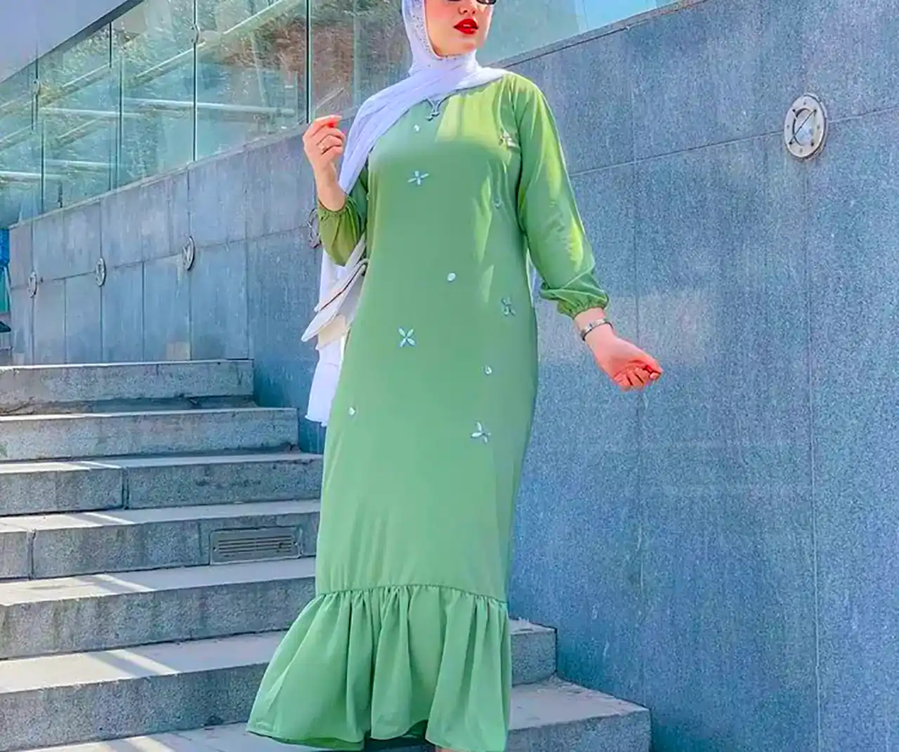 پیراهن بلند مینیمال