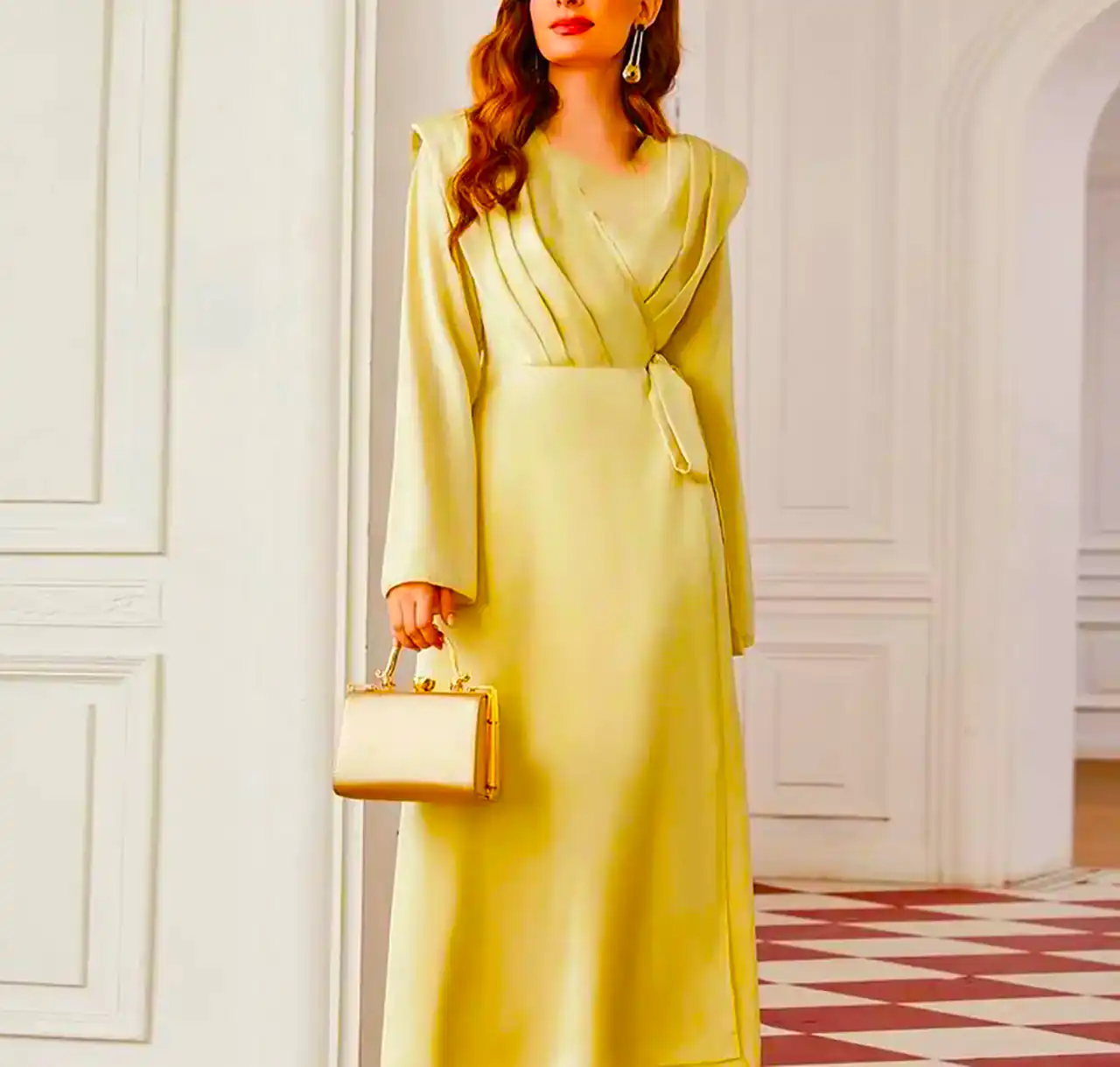 پیراهن بلند مینیمال