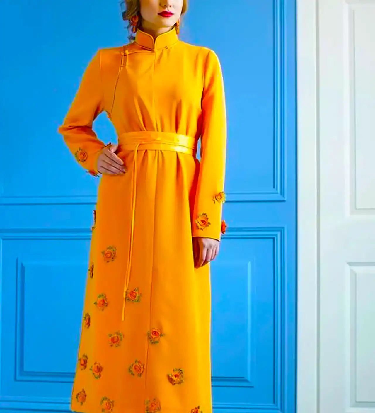 پیراهن بلند مینیمال