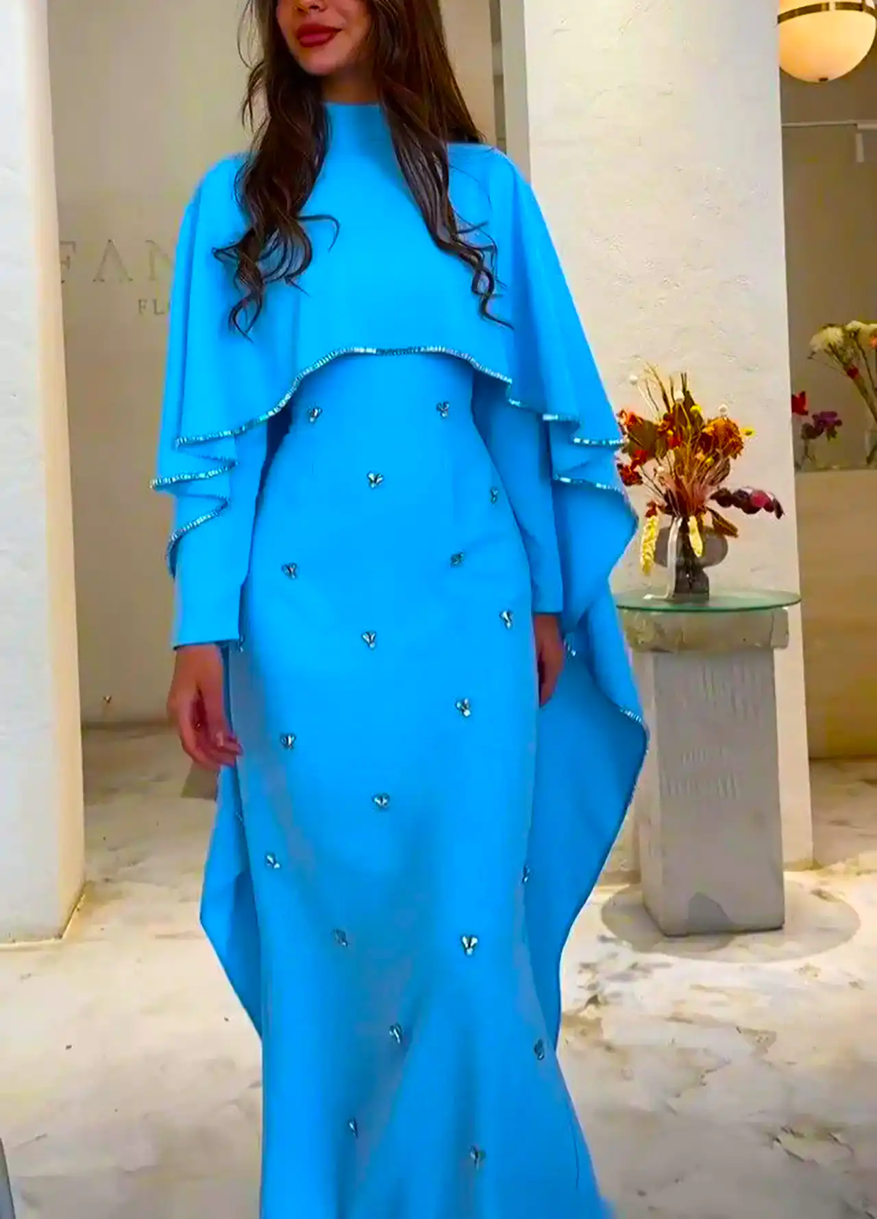 پیراهن بلند مینیمال