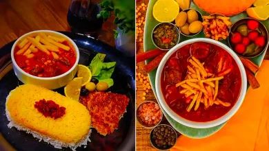 سرو قیمه مجلسی