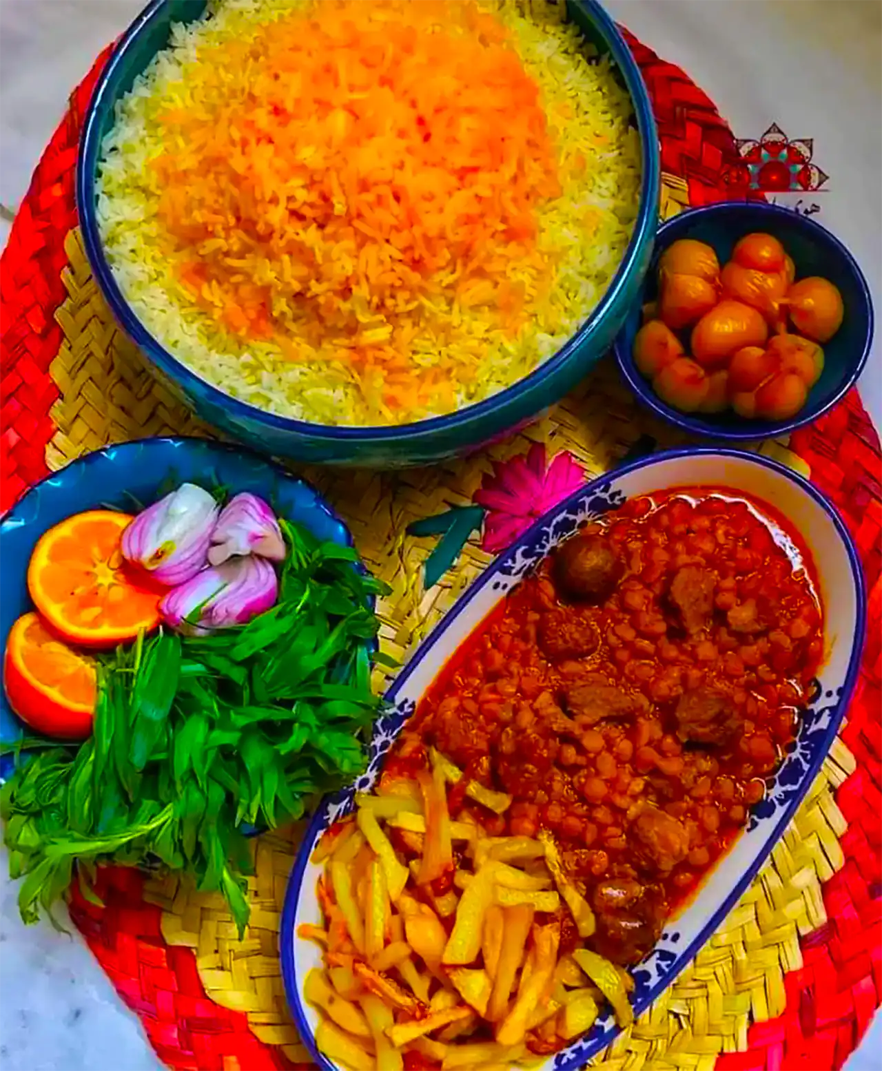 سرو قیمه مجلسی