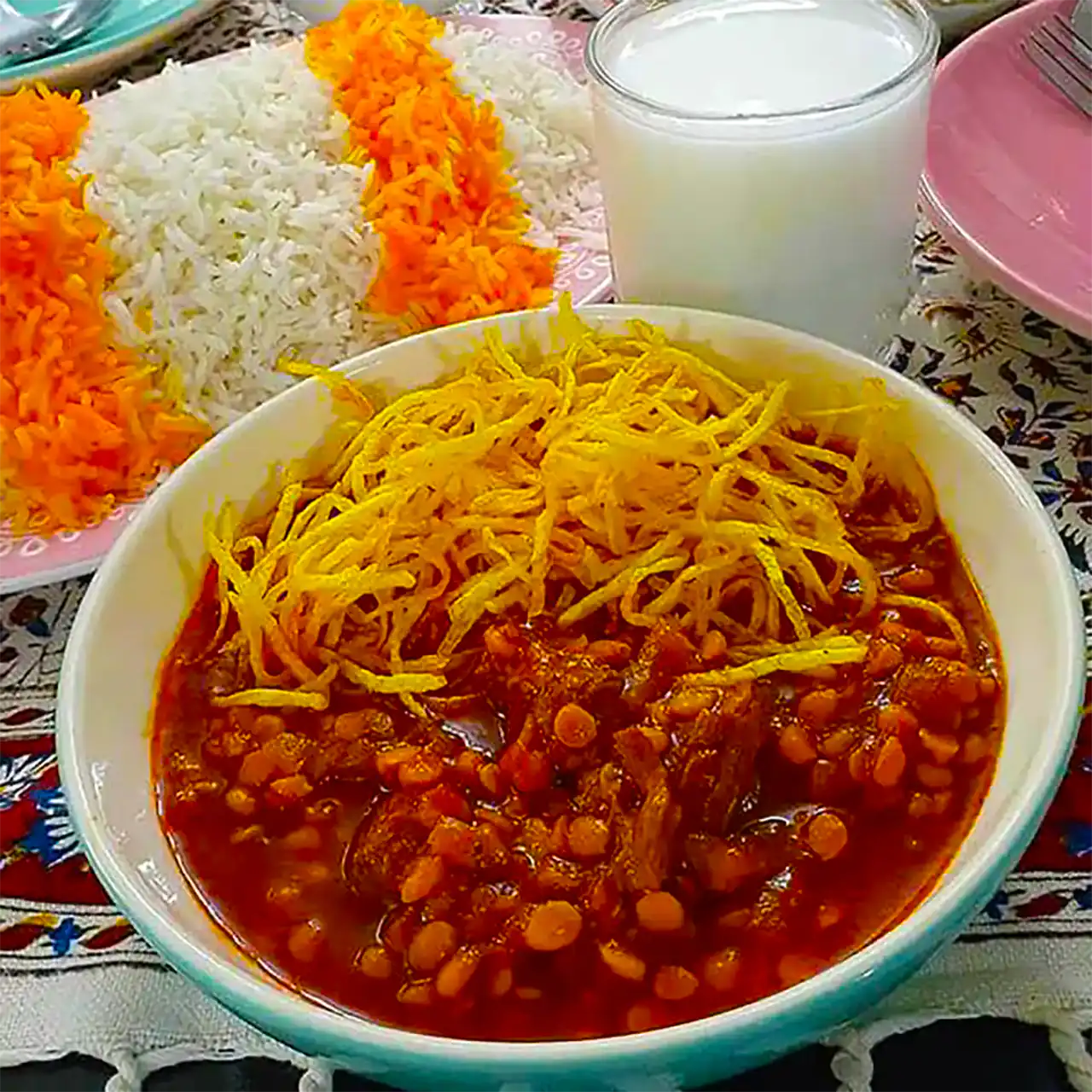 سرو قیمه مجلسی