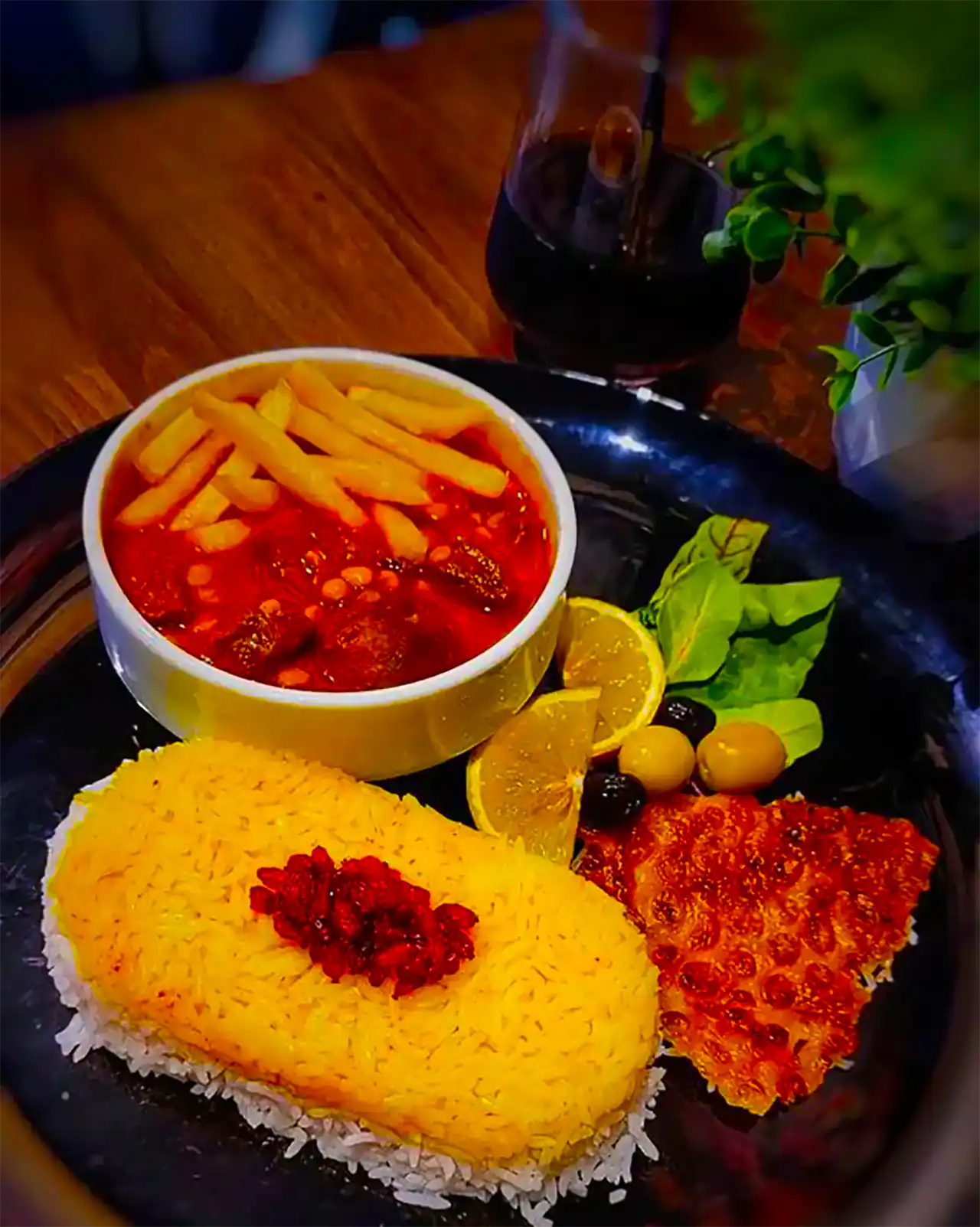 سرو قیمه مجلسی