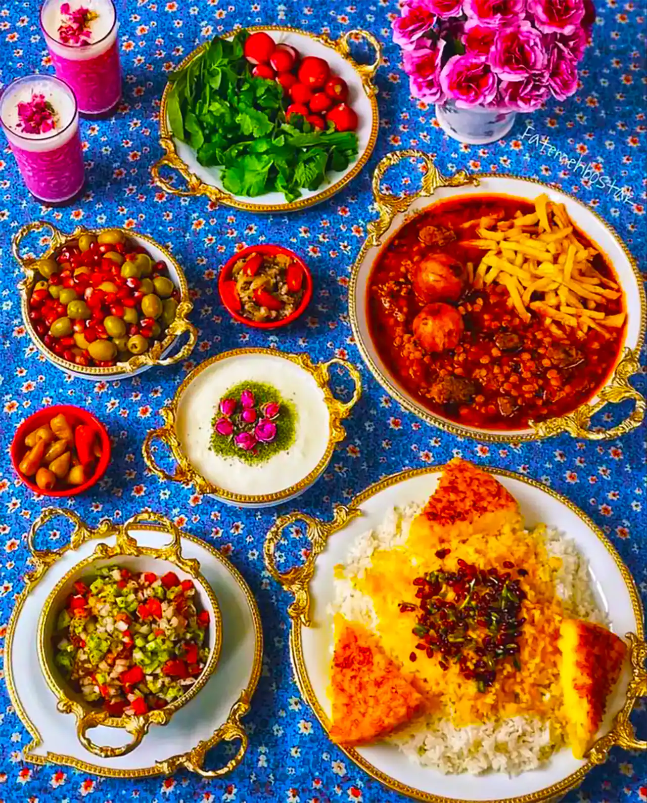 سرو قیمه مجلسی