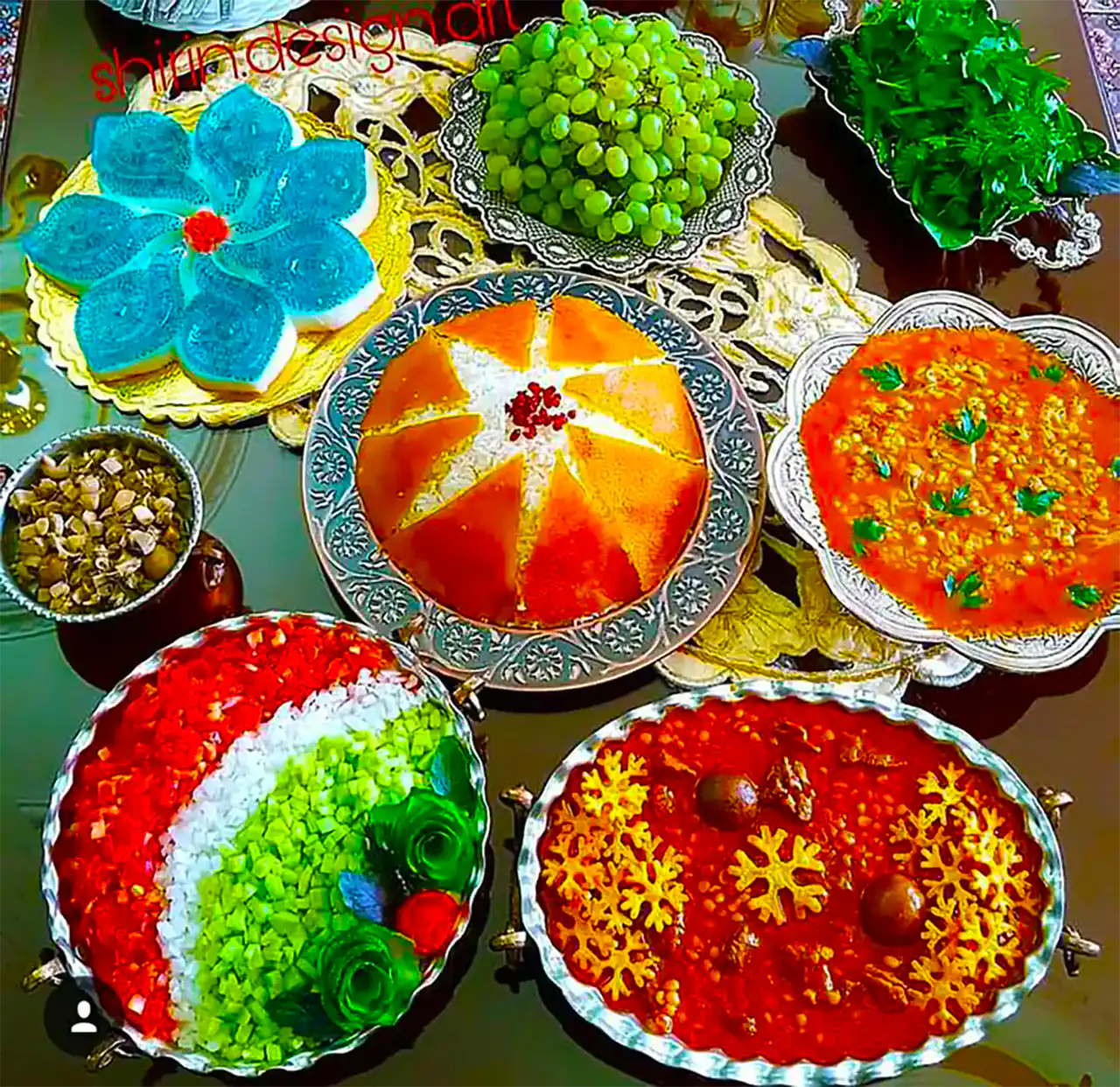 سرو قیمه مجلسی