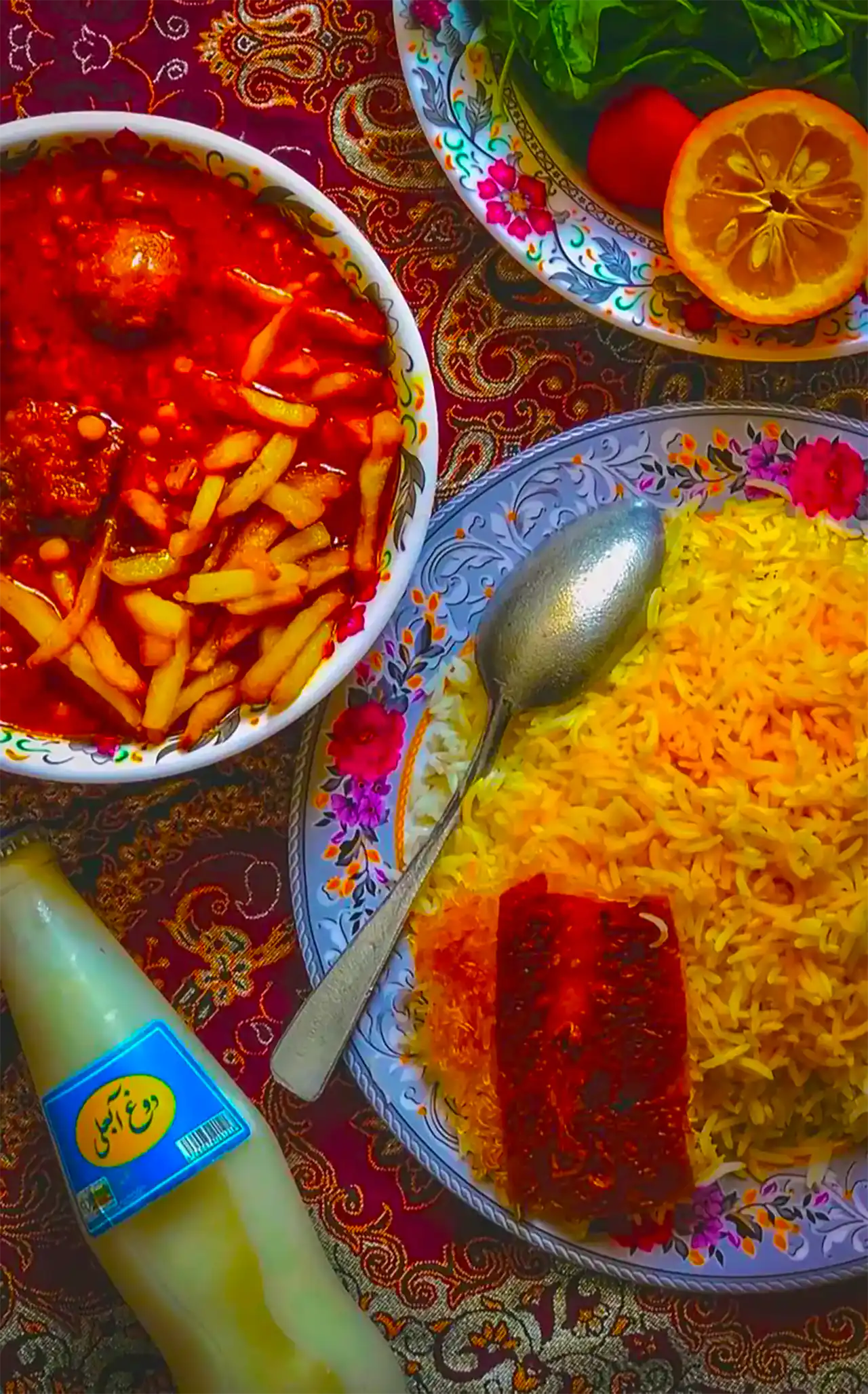 سرو قیمه مجلسی