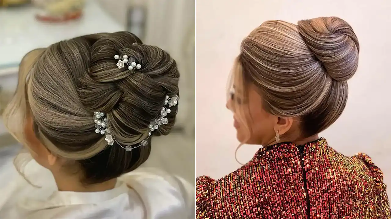 شینیون بسته مو