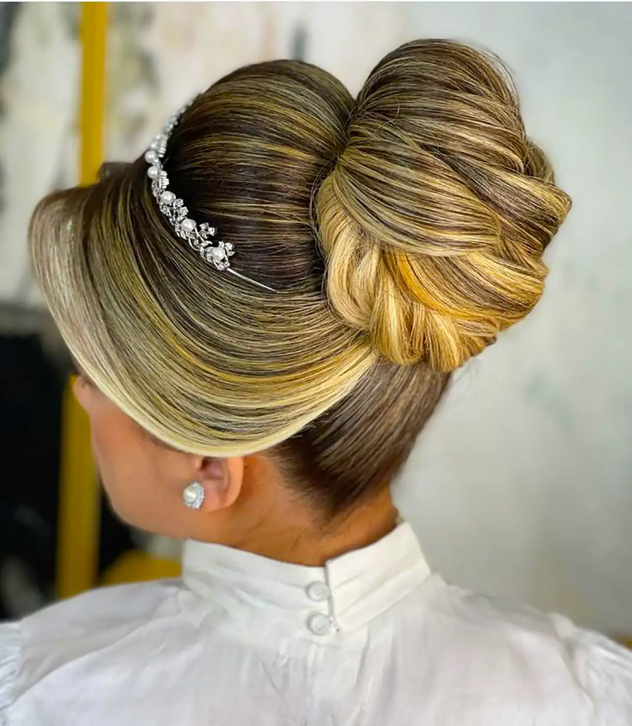 شینیون بسته مو