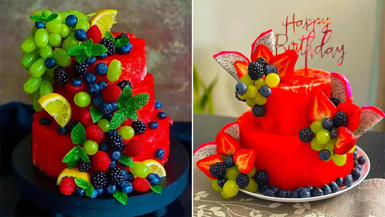 تزئین هندوانه مجلسی