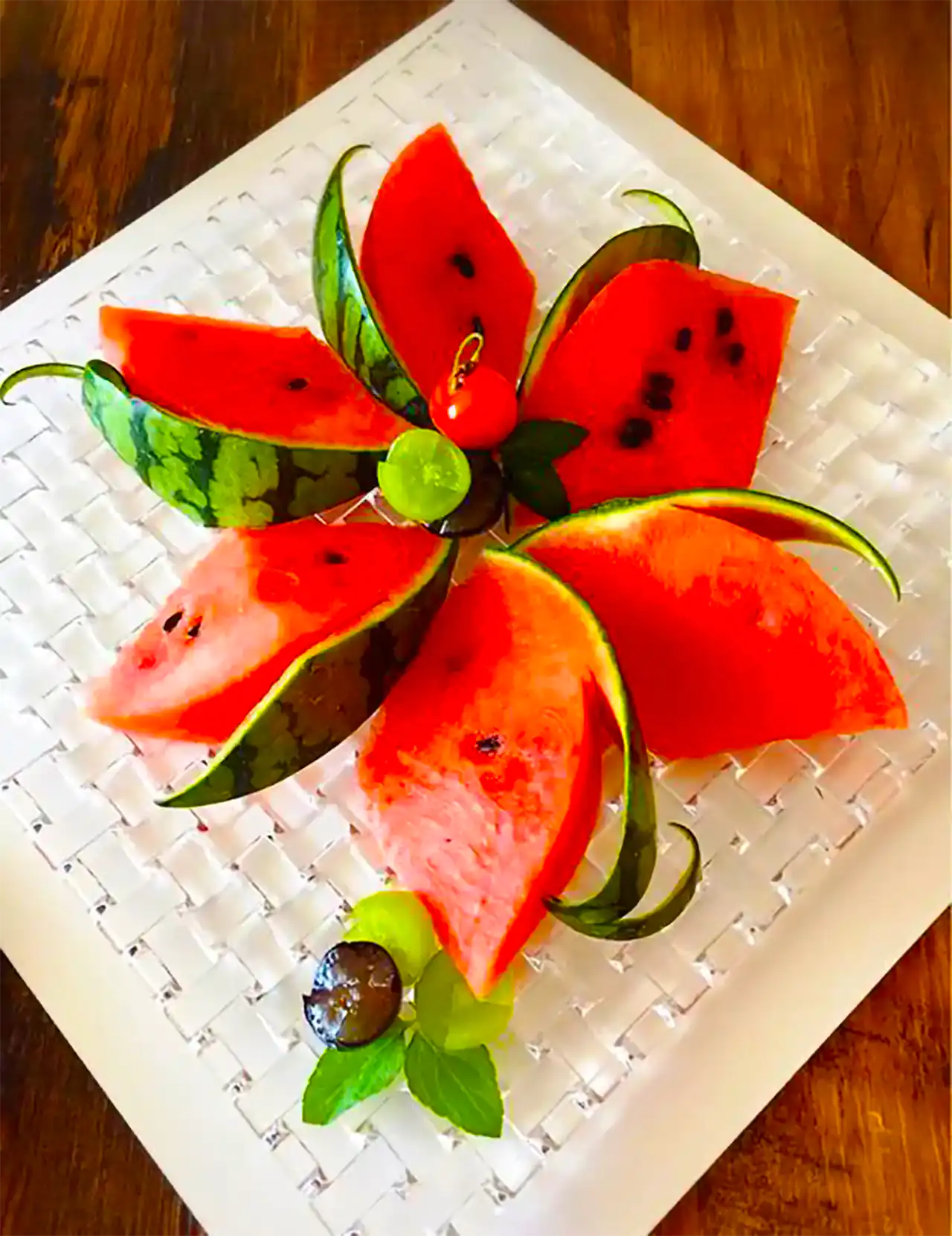 تزئین هندوانه مجلسی