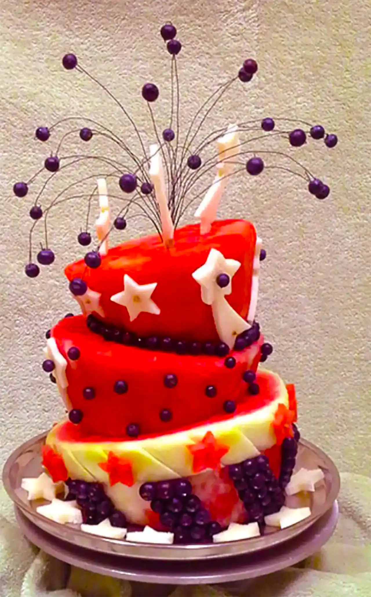 تزئین هندوانه مجلسی