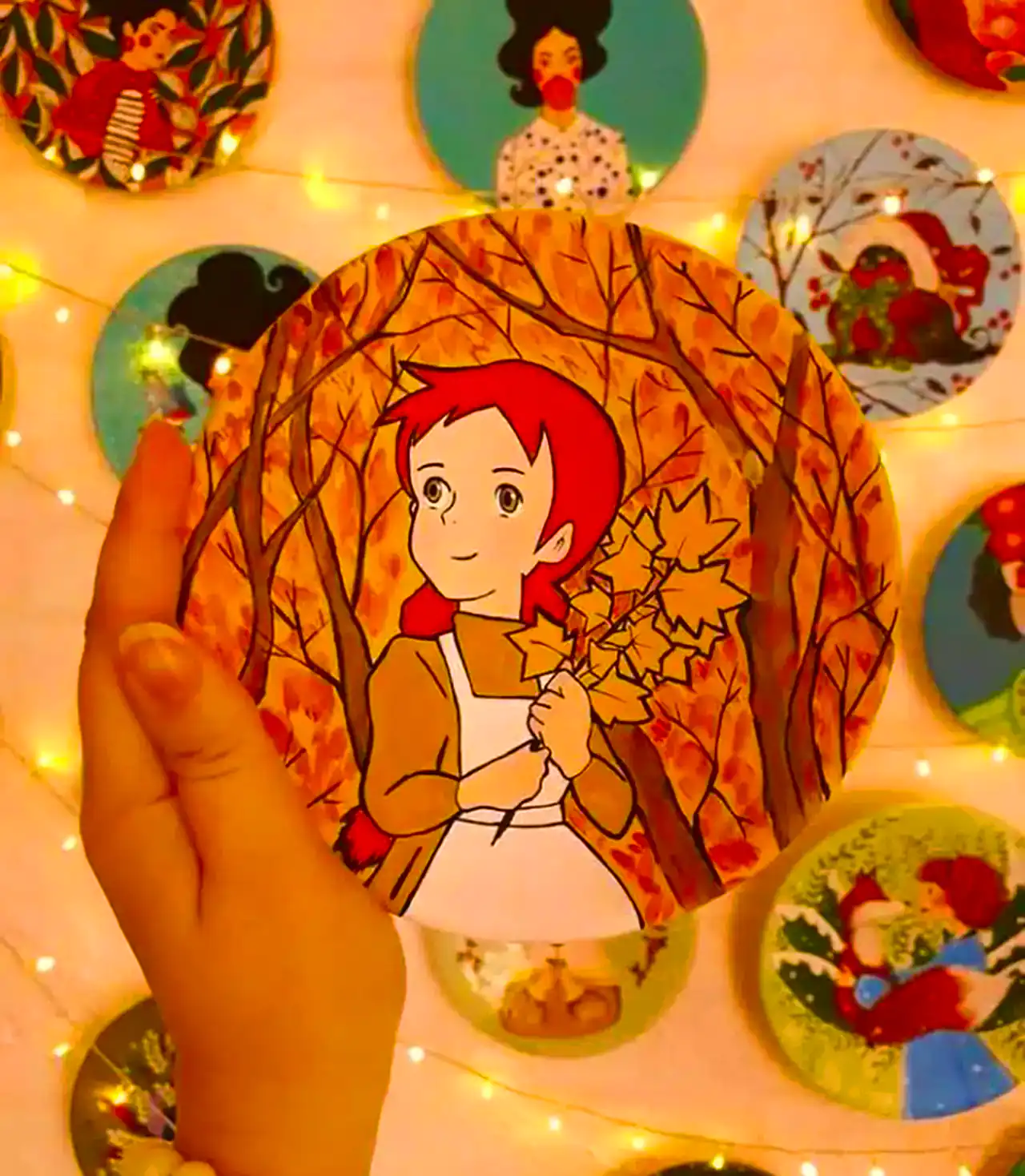 بشقاب دکوری دیواری فانتزی