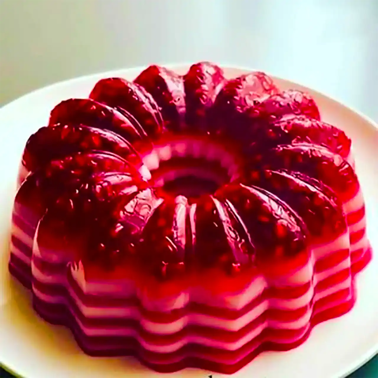 دسر ژله ای برای یلدا