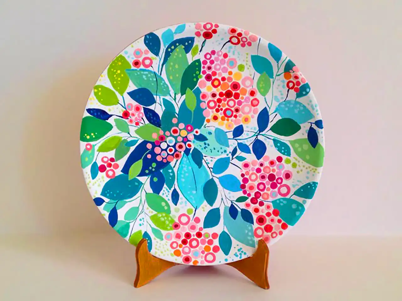 دیوارکوب بشقابی دست ساز