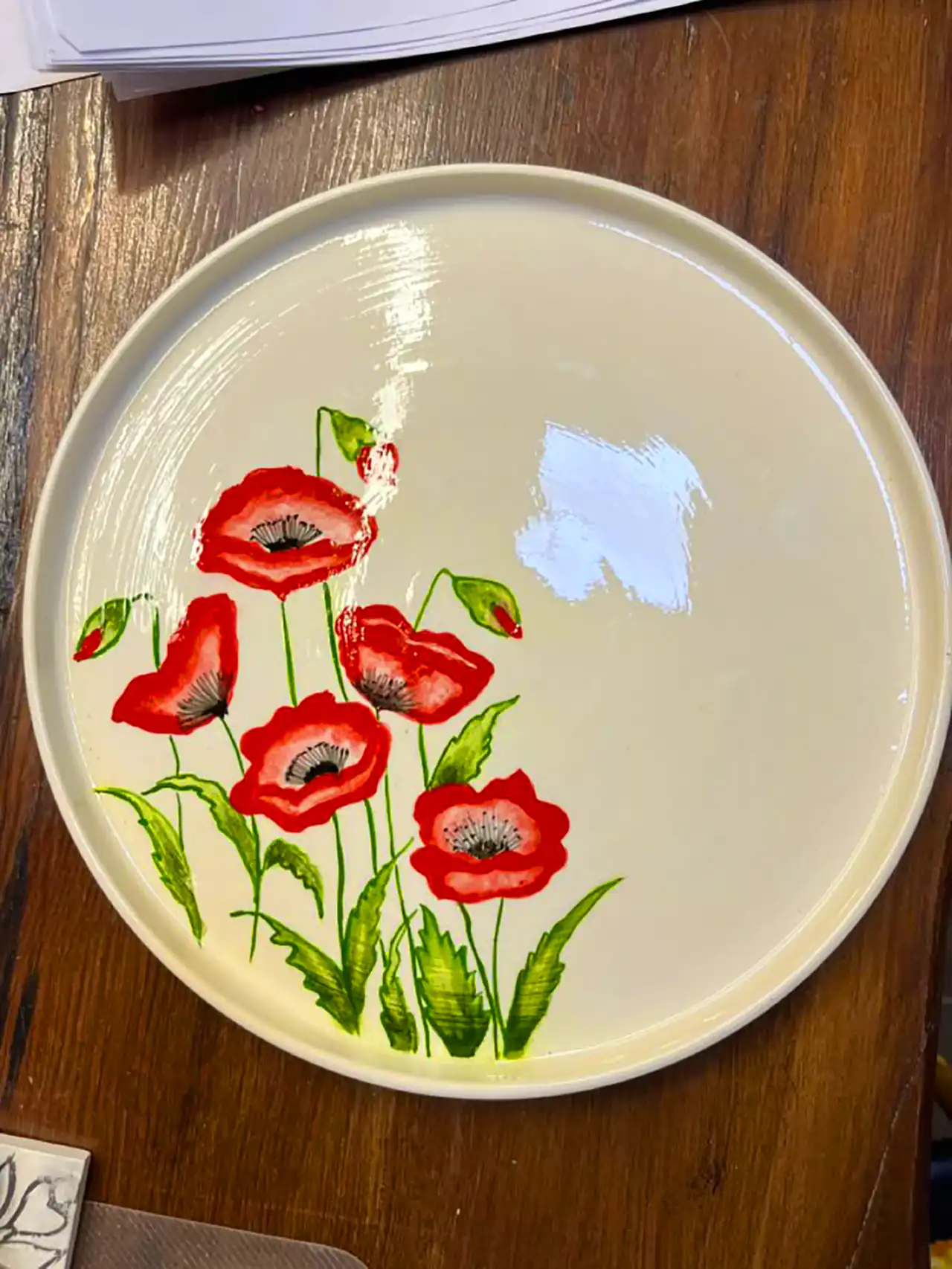 دیوارکوب بشقابی دست ساز