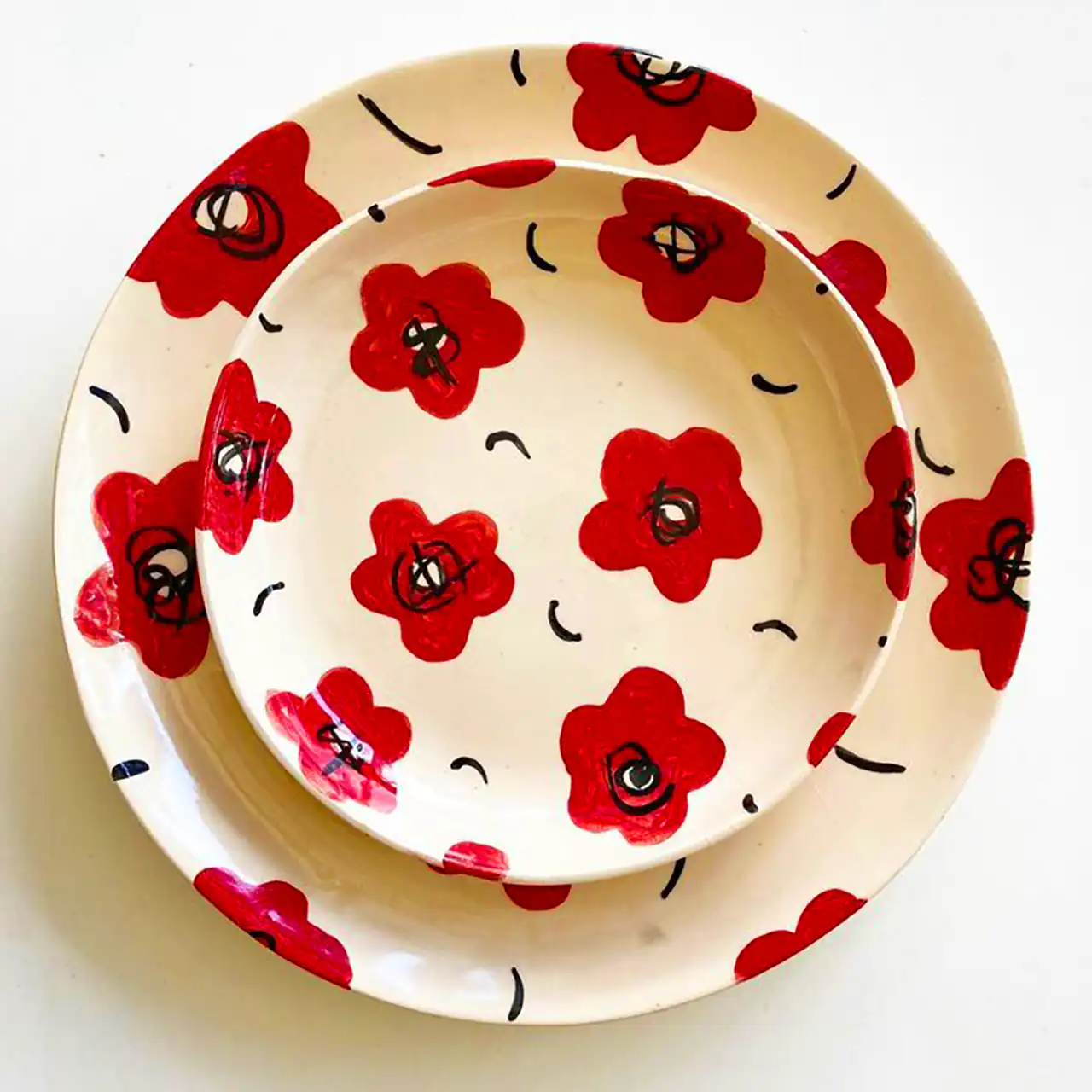 دیوارکوب بشقابی دست ساز