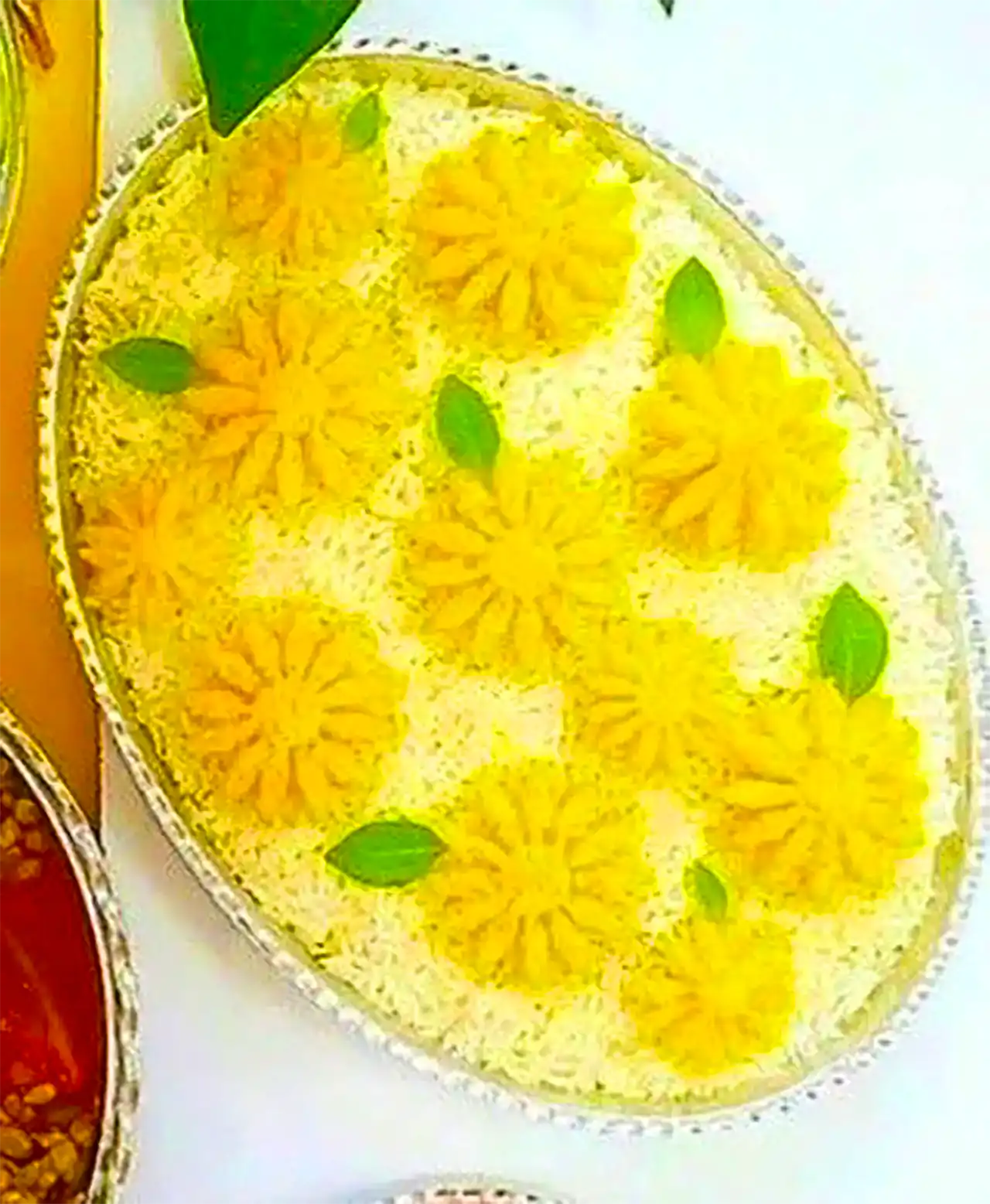 دیزاین برنج با زعفران