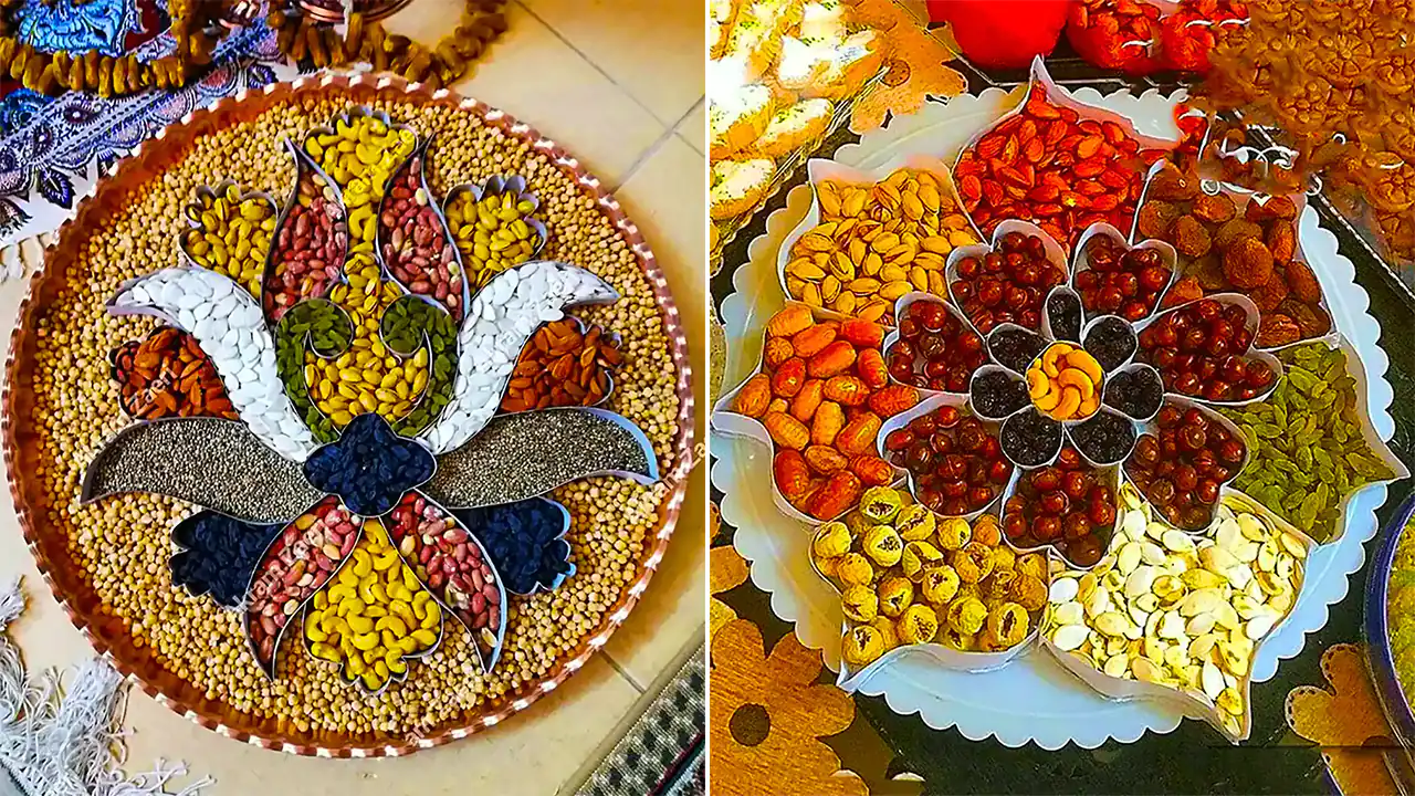 دیزاین جدید آجیل شب یلدا