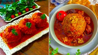 دیزاین کوفته تبریزی