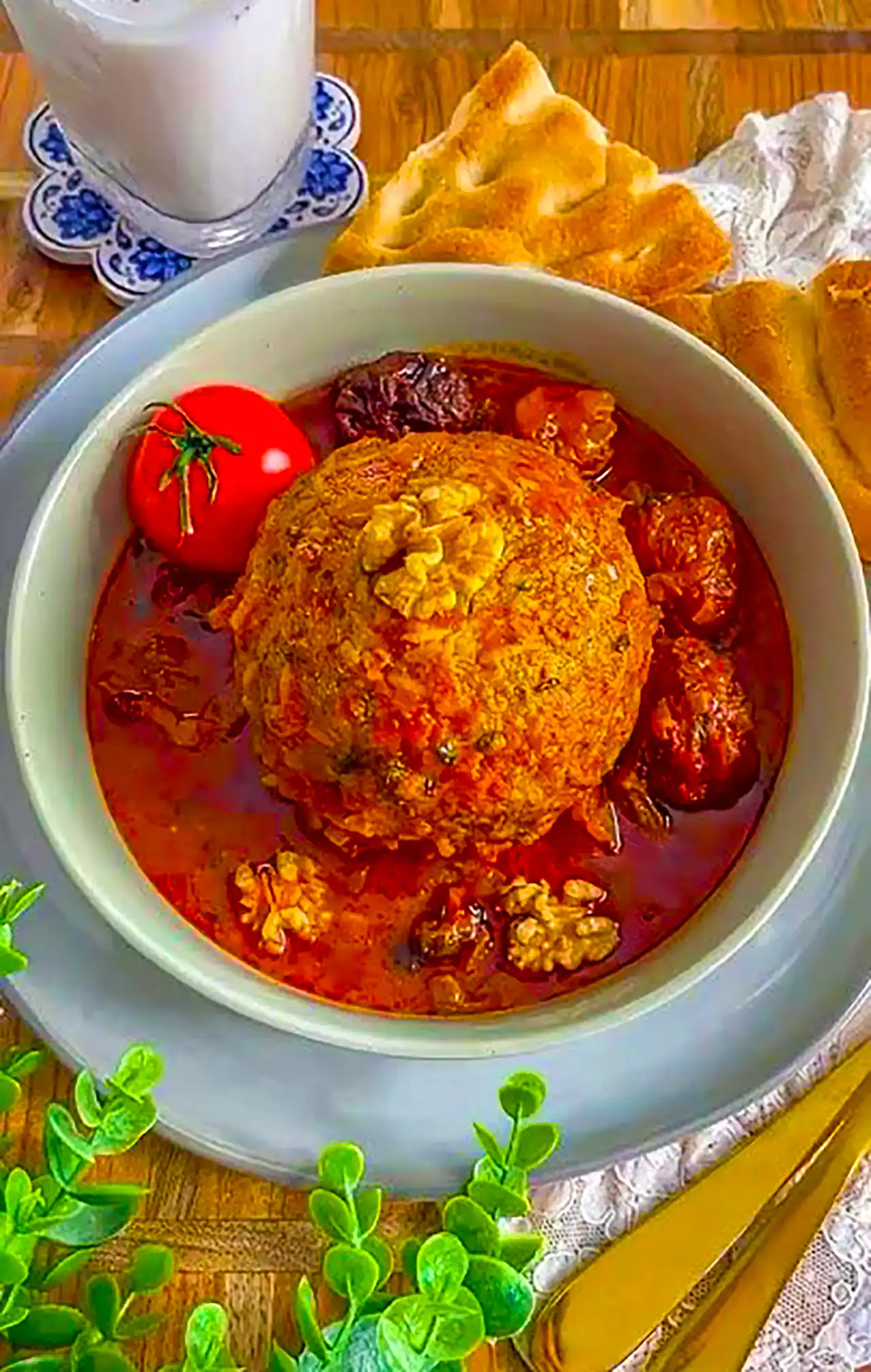 دیزاین کوفته تبریزی