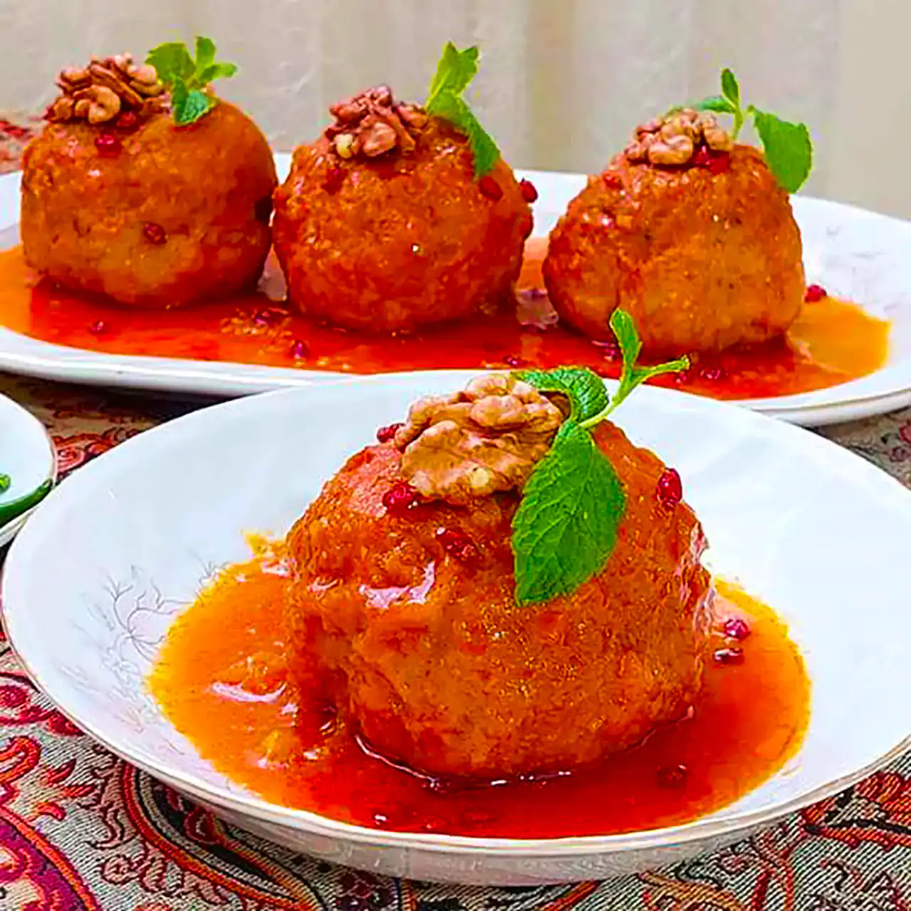 دیزاین کوفته تبریزی