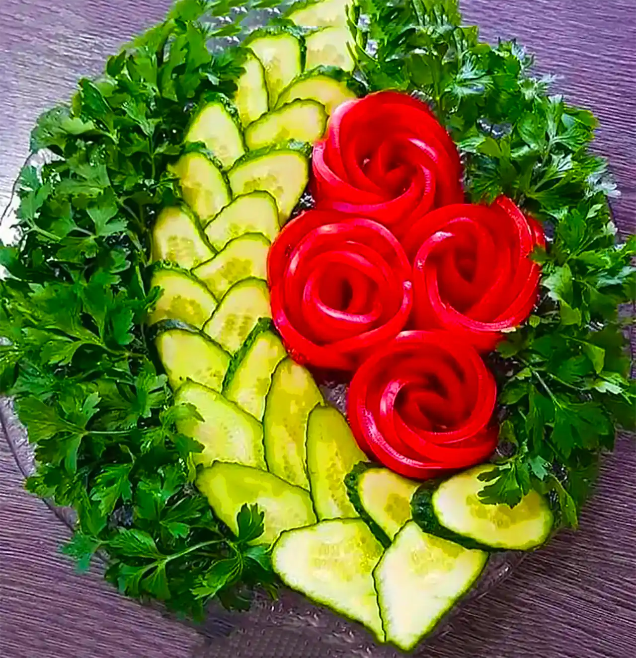 دیزاین سالاد مجلسی