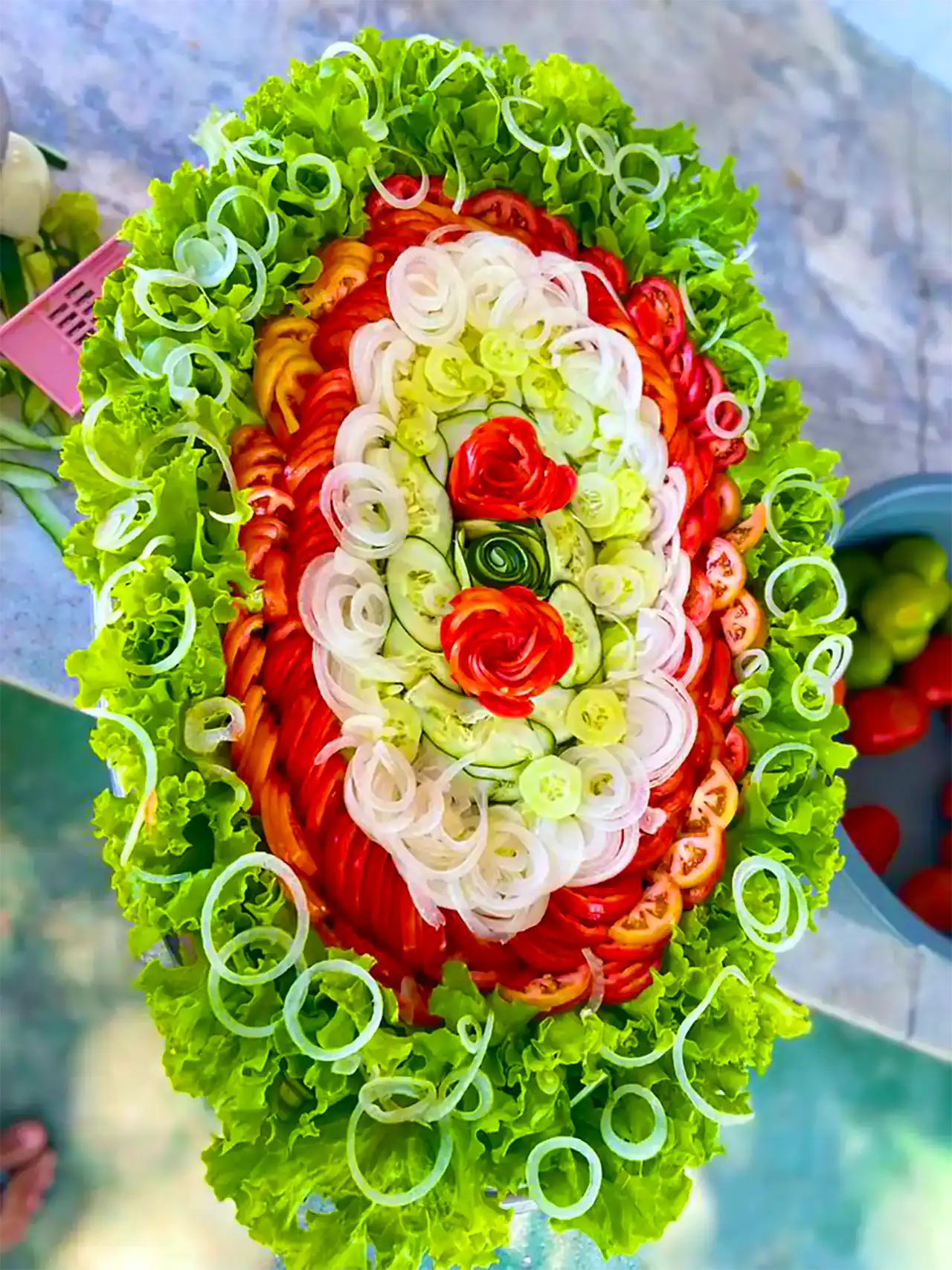 دیزاین سالاد مجلسی