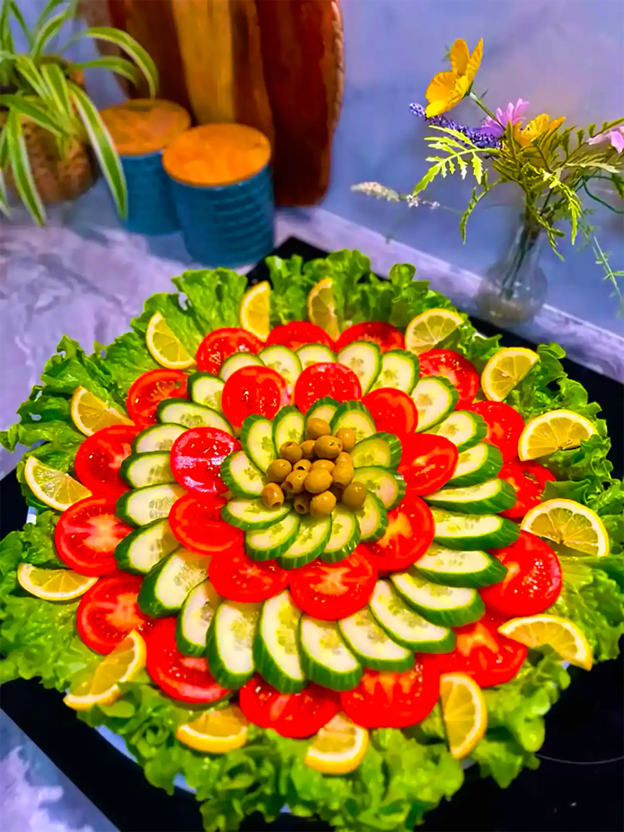 دیزاین سالاد مجلسی