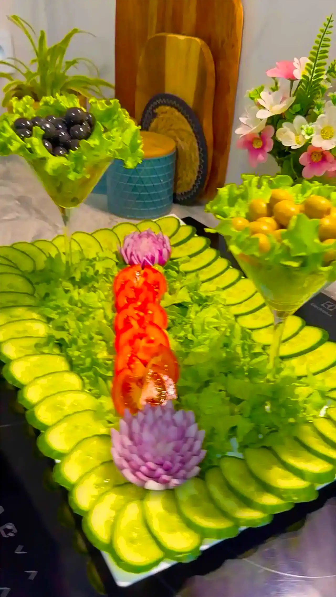 دیزاین سالاد مجلسی