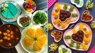 دیزاین میز شام برای مهمانی