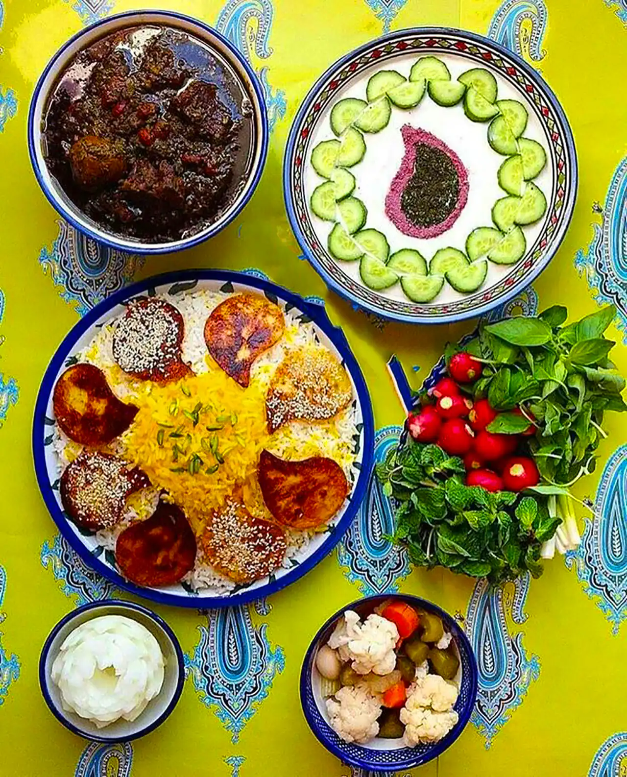 دیزاین میز شام برای مهمانی