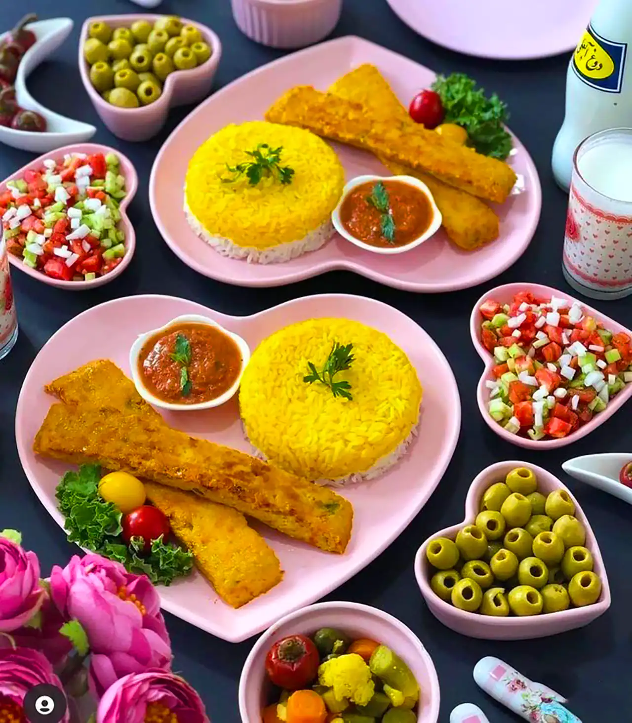 دیزاین میز شام برای مهمانی