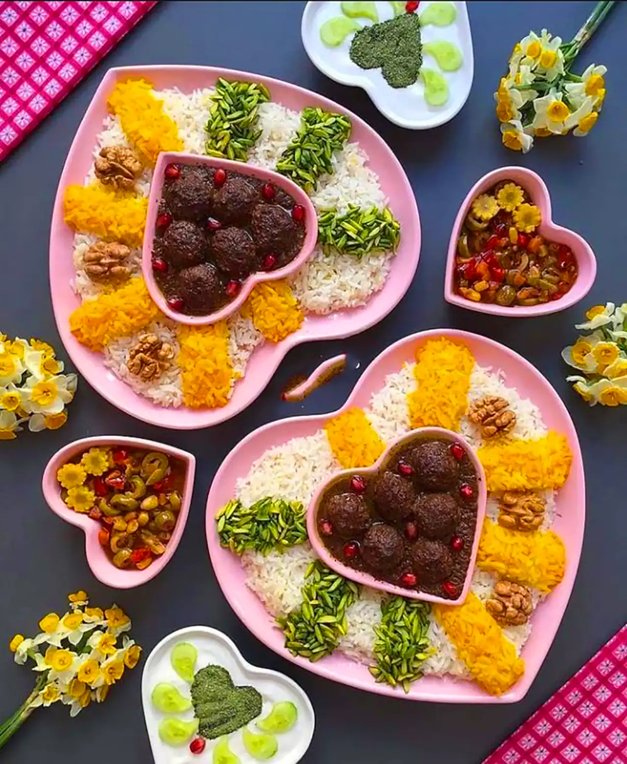 دیزاین میز شام برای مهمانی