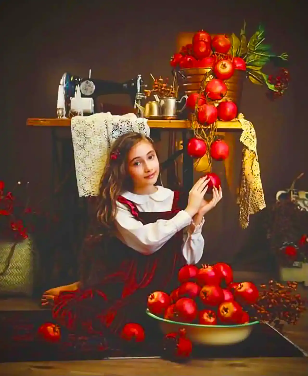 گل آرایی برای شب چله