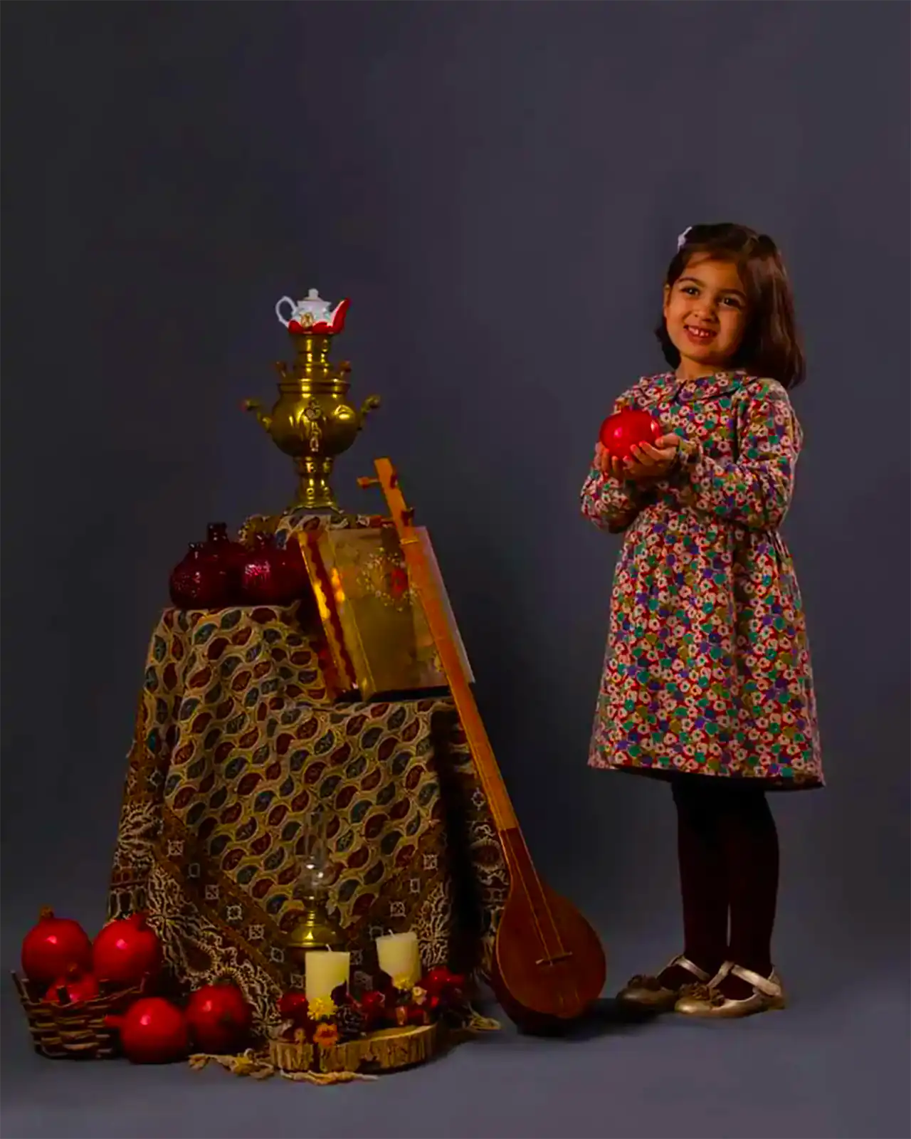 گل آرایی برای شب چله