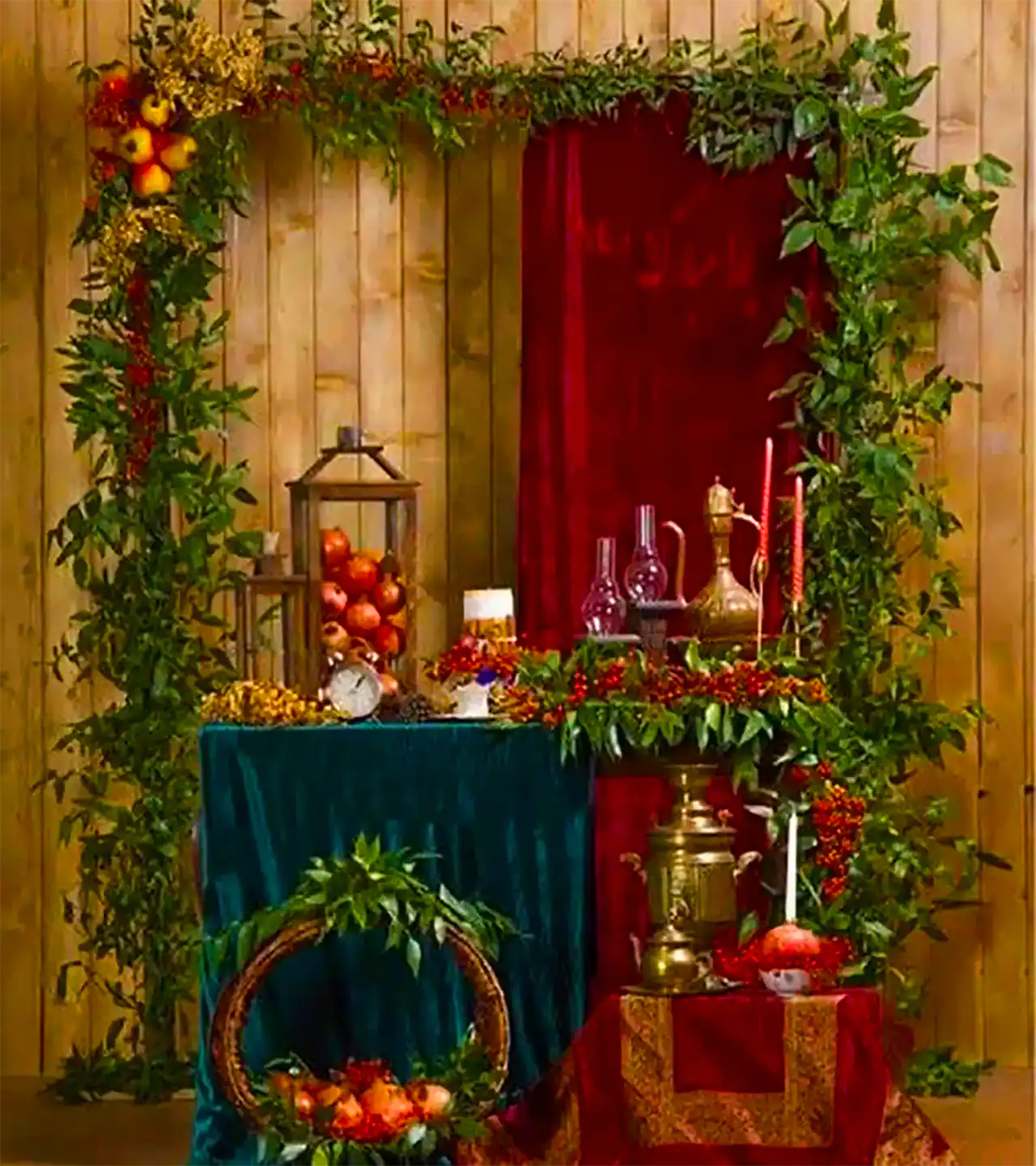 گل آرایی برای شب چله